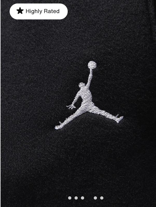 Nike Jordan Loose Fit Black Kelnės FB5115-010
