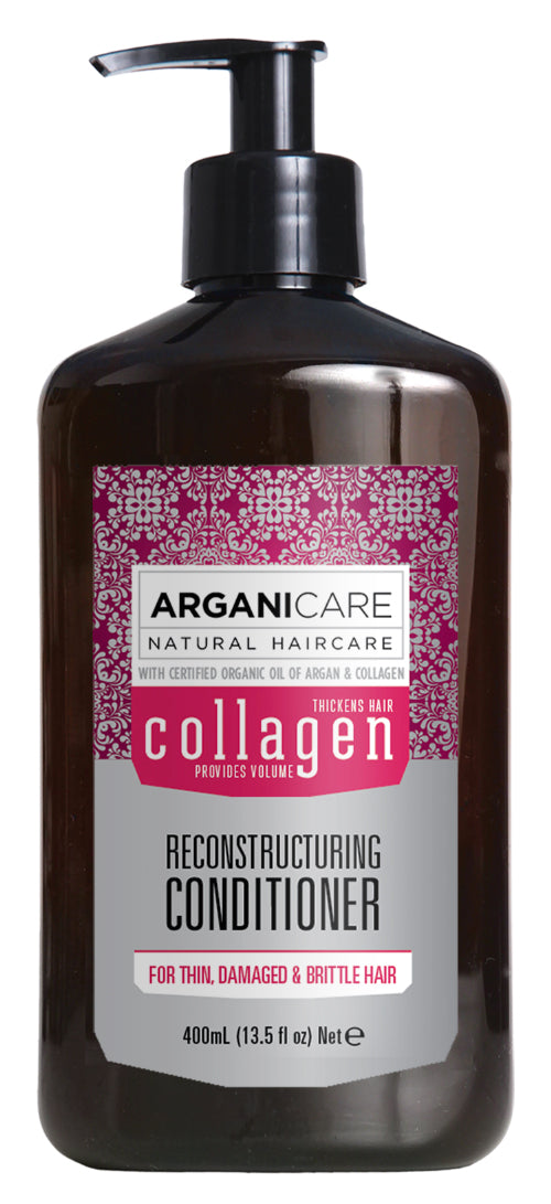 ARGANICARE Collagen - Plaukų struktūrą atkuriantis kondicionierius 400ml