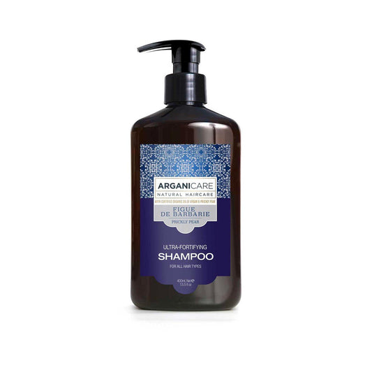 ARGANICARE Prickly Pear Luxury Oil - Maitinamasis plaukų šampūnas 400ml.