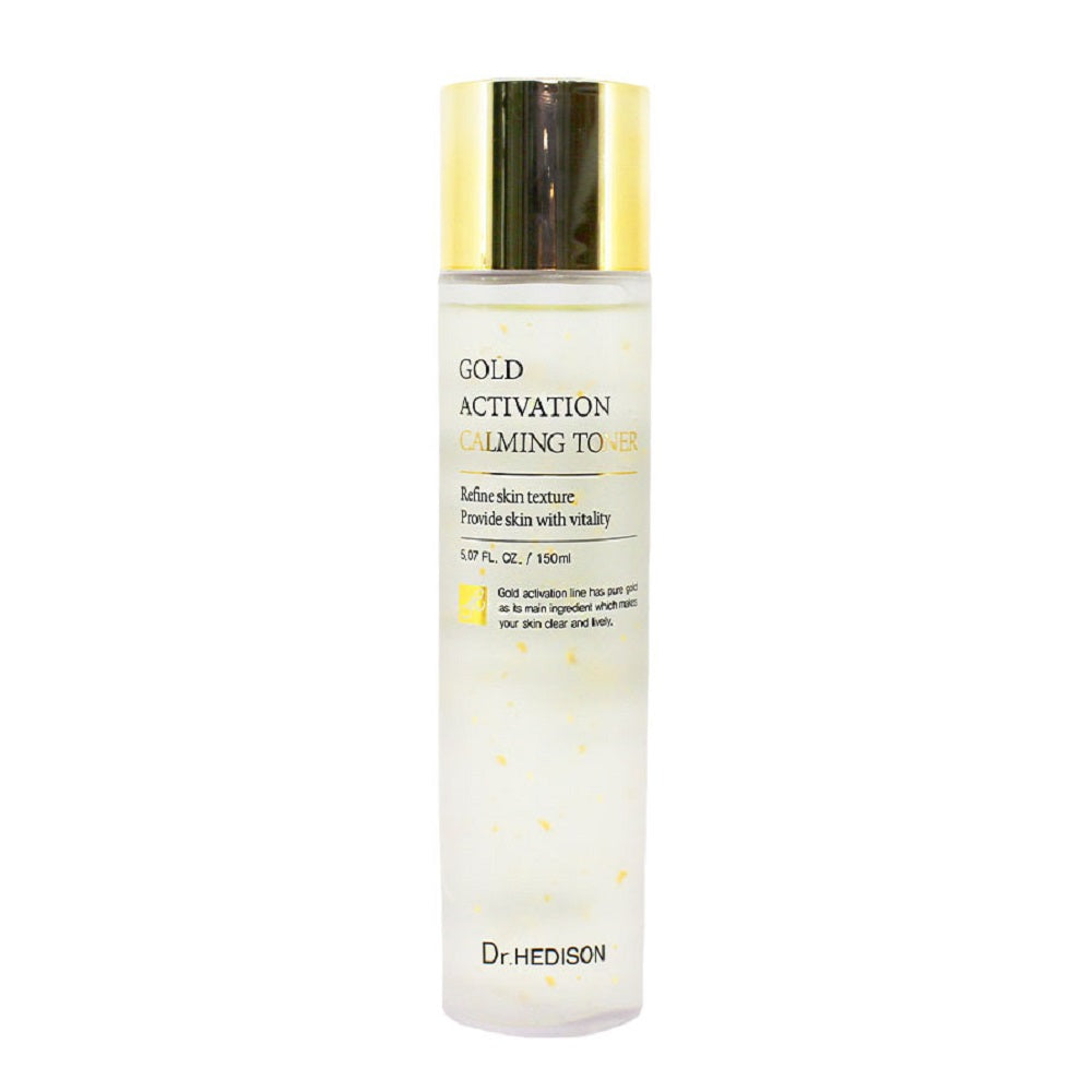 DR HEDISON Raminamasis veido tonikas Dr. Hedison Gold activation toner, 150ml.