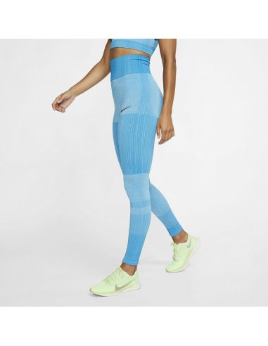 NIKE POWER POCKET LUX TIGHT FIT BLUE BV4656-411 TAMPRĖS