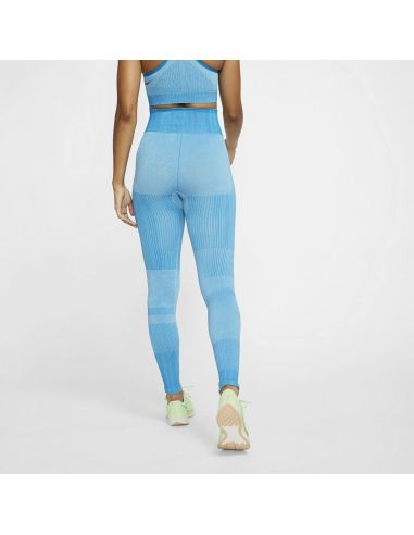 NIKE POWER POCKET LUX TIGHT FIT BLUE BV4656-411 TAMPRĖS