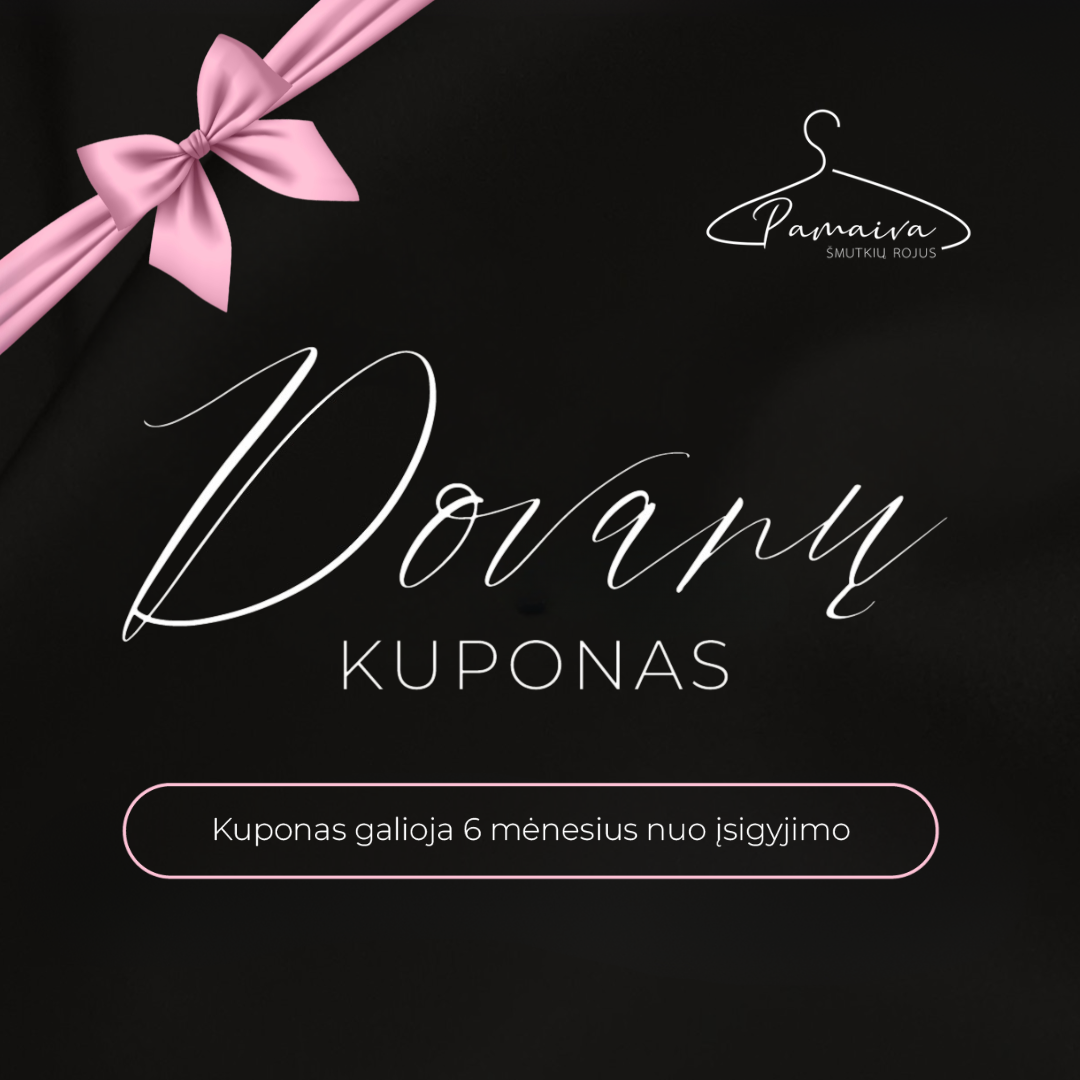 PAMAIVA DOVANŲ ČEKIS