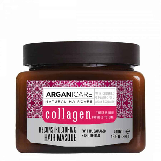 ARGANICARE Collagen - Atstatanti plaukų kaukė su kolagenu 500ml