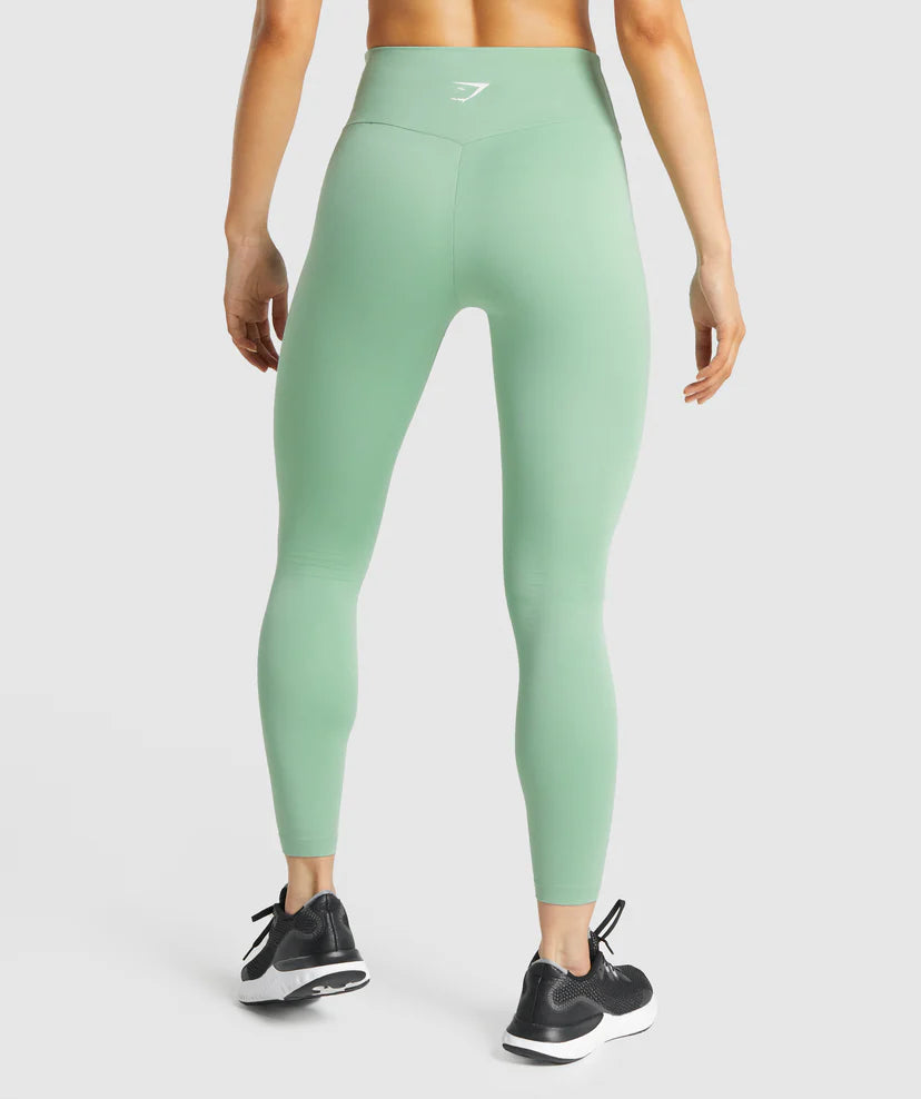 GYMSHARK TRAINING LEGGINGS MINT GREEN TAMPRĖS