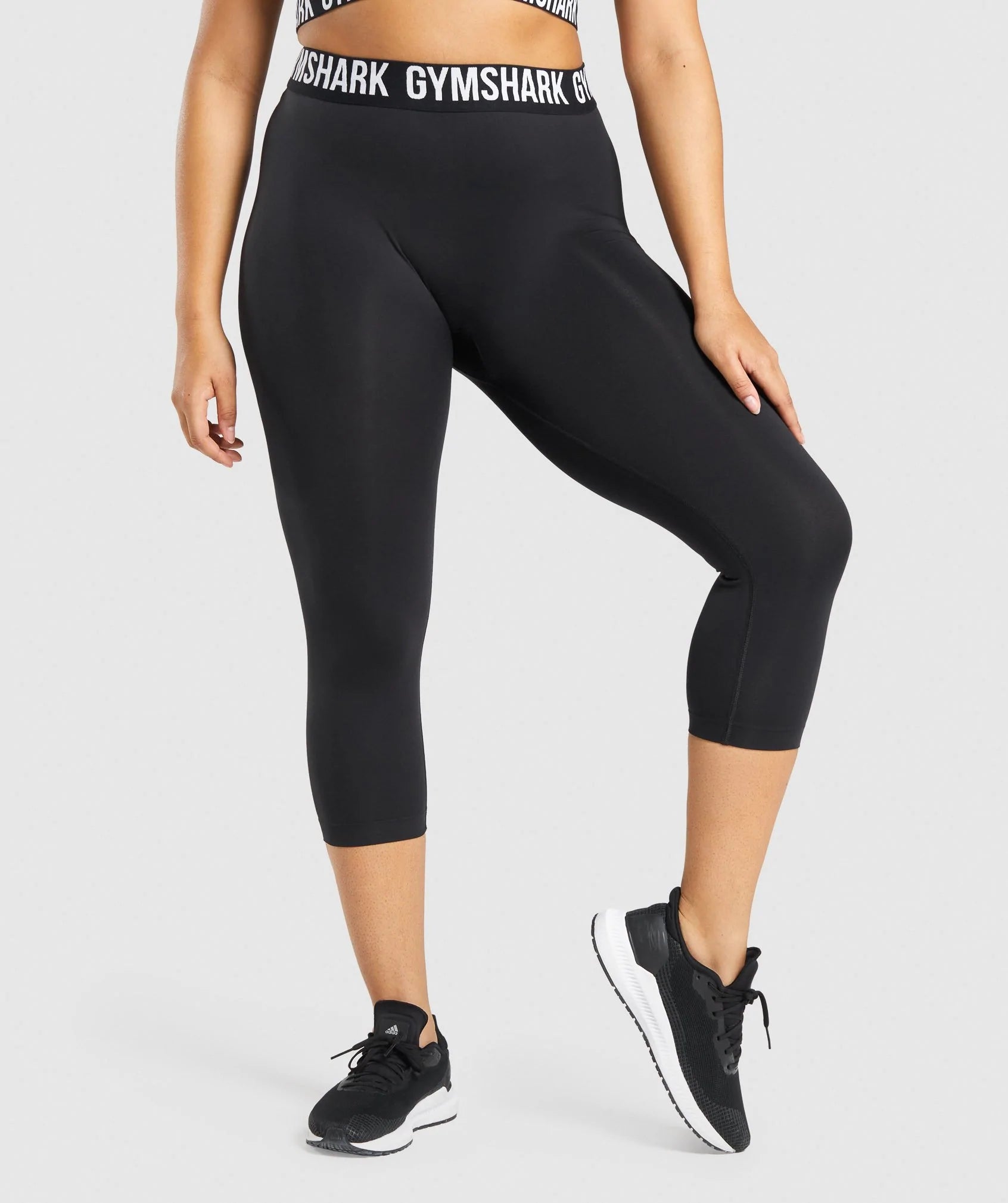 gymshark fit leggings black