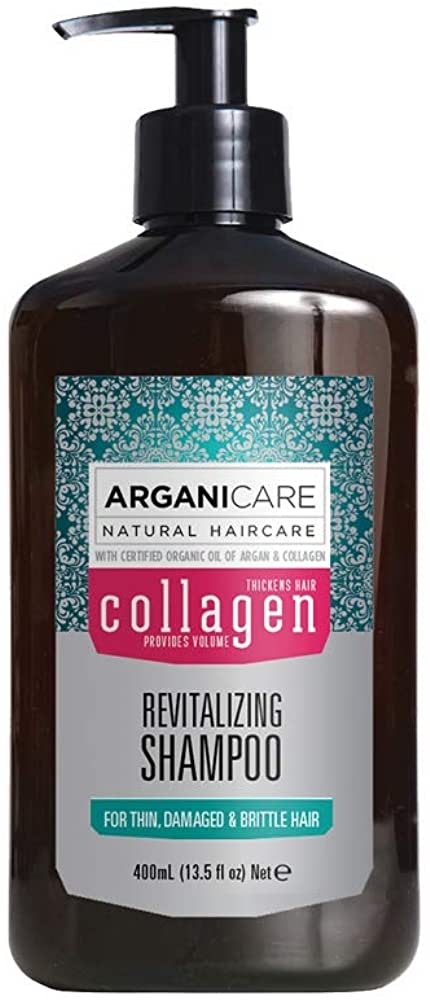 ARGANICARE Collagen - Atgaivinantis šampūnas su kolagenu 400ml
