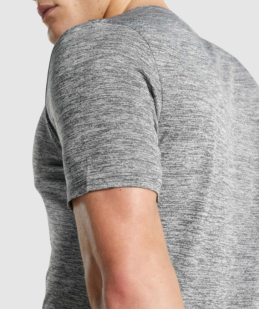 GYMSHARK ARRIVAL MARL GREY CHARCOAL SPORTINĖ PALAIDINĖ