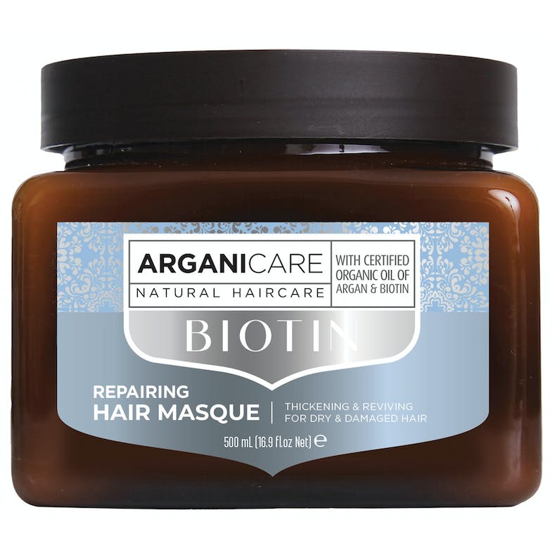 ARGANICARE Biotin - Prabangi plaukų kaukė 500ml