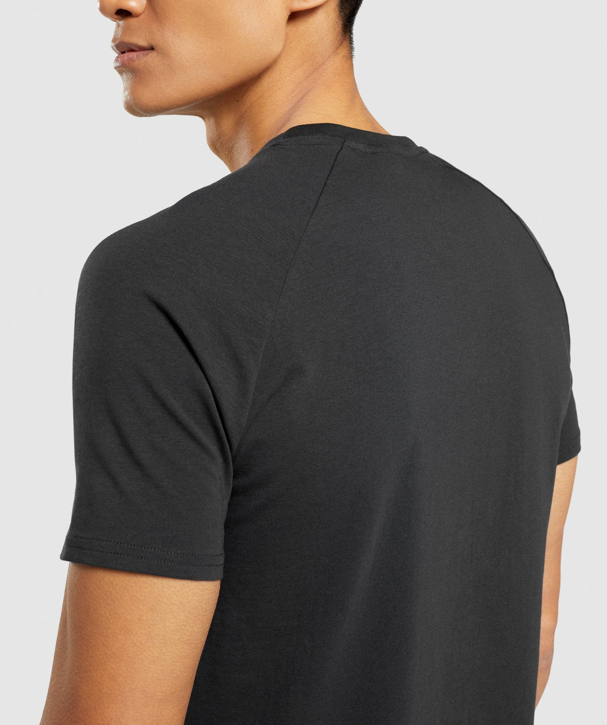 GYMSHARK ANIMAL PRINT INFILL BLACK/MIX MARŠKINĖLIAI