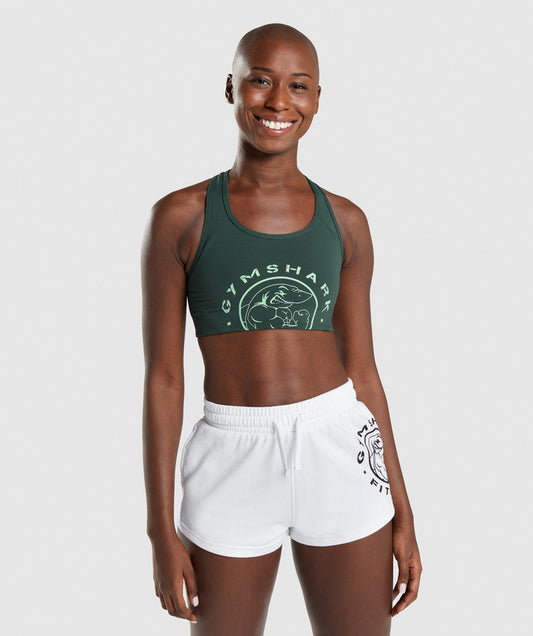 GYMSHARK LEGACY GRAPHIC DARK GREEN LIEMENĖLĖ