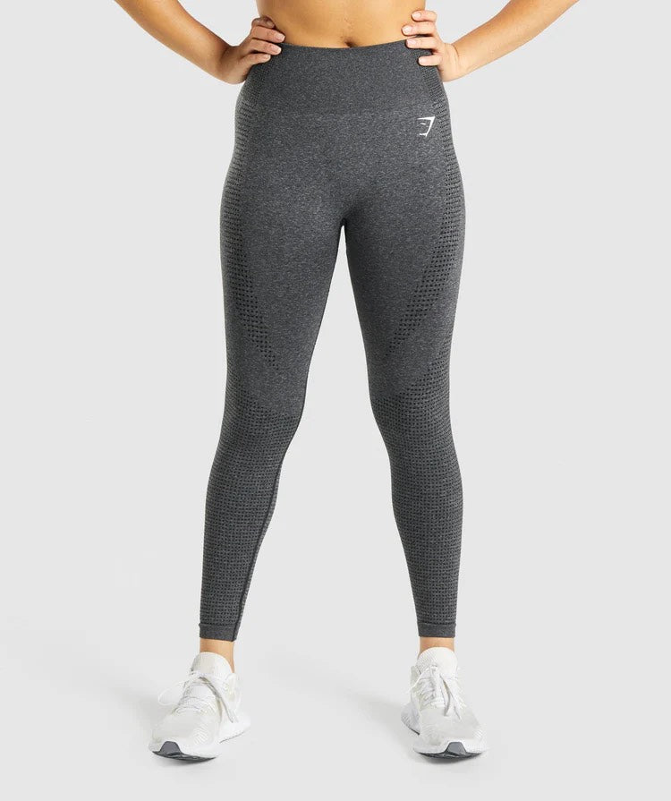 GYMSHARK VITAL SEAMLESS DARK GREY TAMPRĖS