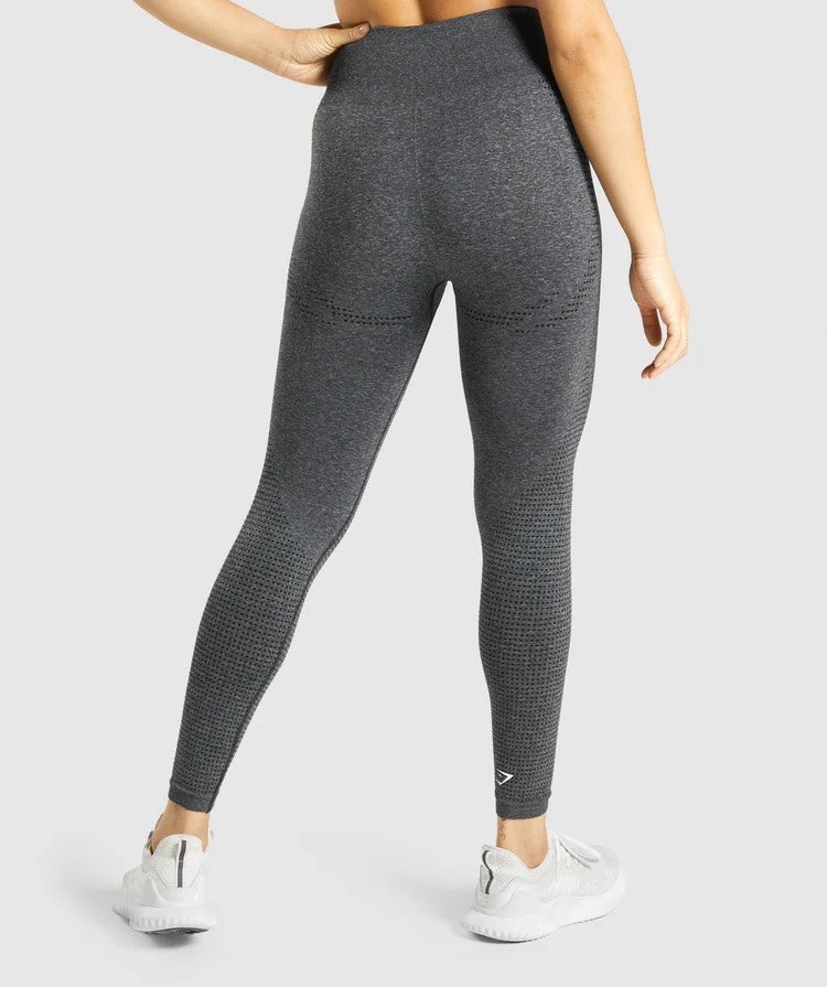 GYMSHARK VITAL SEAMLESS DARK GREY TAMPRĖS