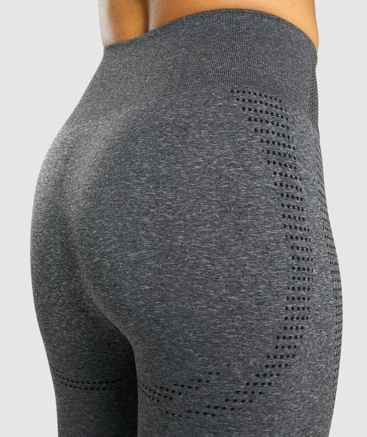 GYMSHARK VITAL SEAMLESS DARK GREY TAMPRĖS