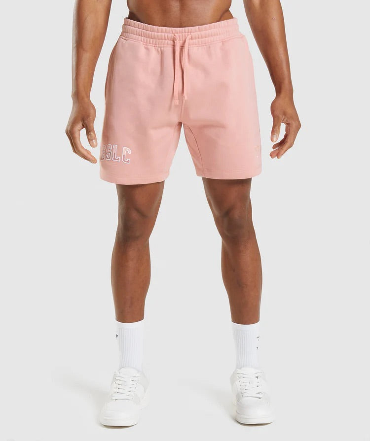 GYMSHARK GSLC PINK ŠORTAI