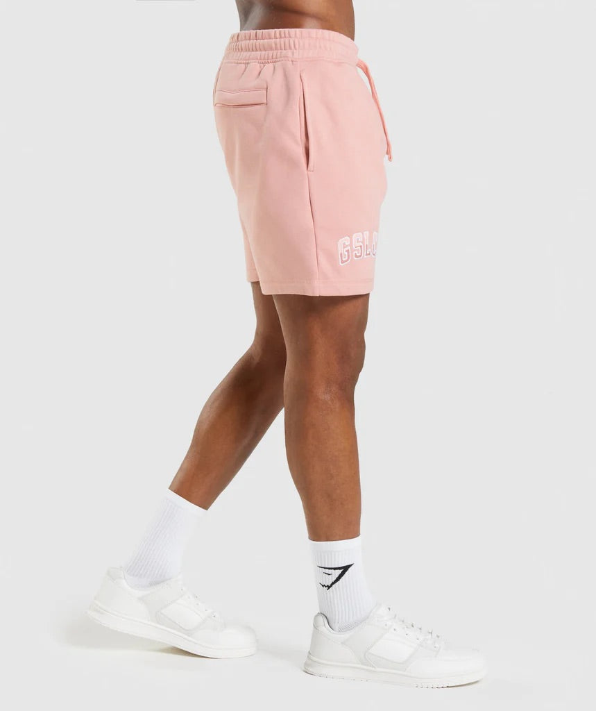 GYMSHARK GSLC PINK ŠORTAI