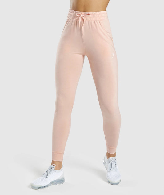 GYMSHARK PIPPA TRAINING JOGGERS LIGHT PINK KELNĖS