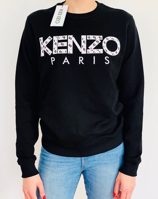 KENZO CLASSIC PARIS SWEAT 5SW000 BLACK DŽEMPERIS