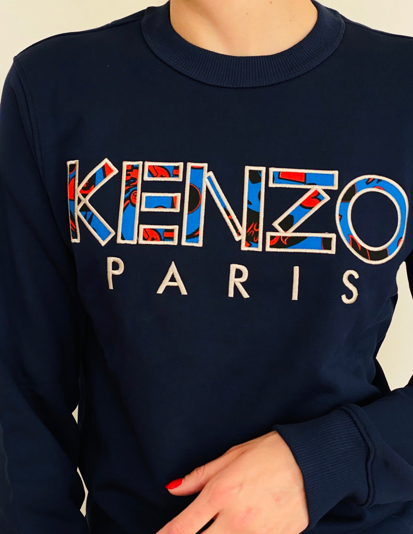 KENZO CLASSIC PARIS SWEAT 94 BLUE DŽEMPERIS