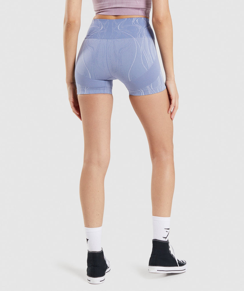 GYMSHARK MERCURY SEAMLESS SKY BLUE ŠORTAI