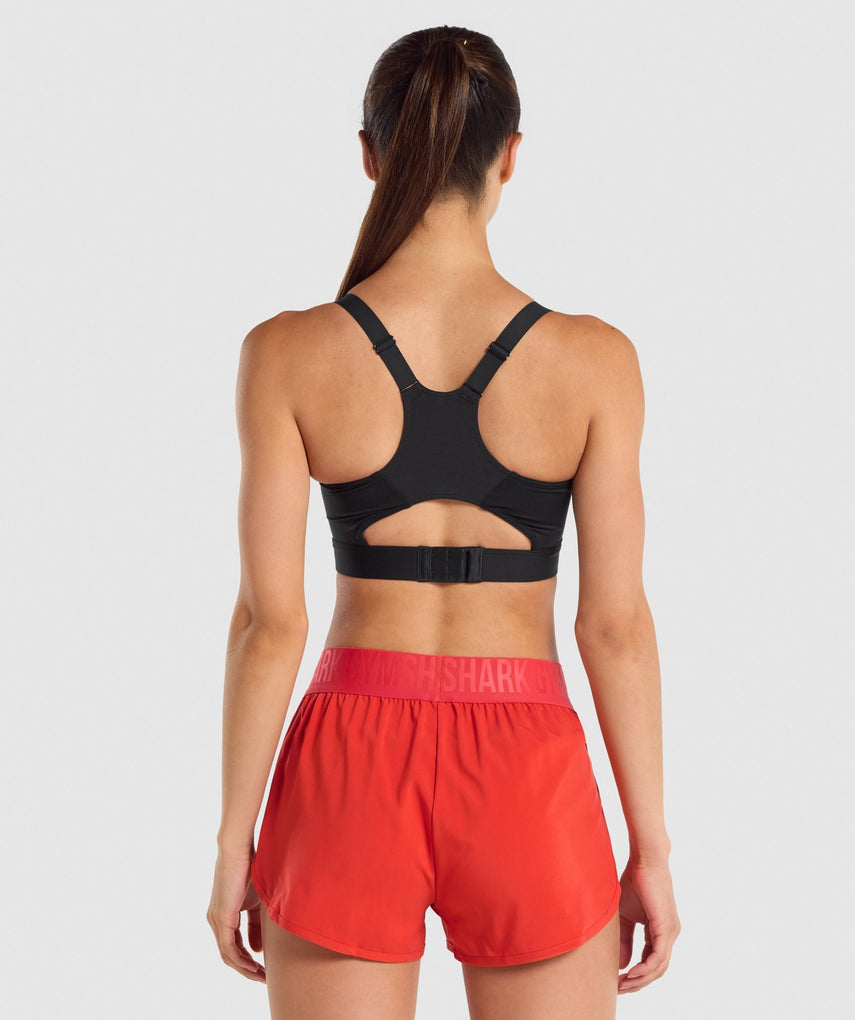 GYMSHARK RACER BACK BLACK LIEMENĖLĖ
