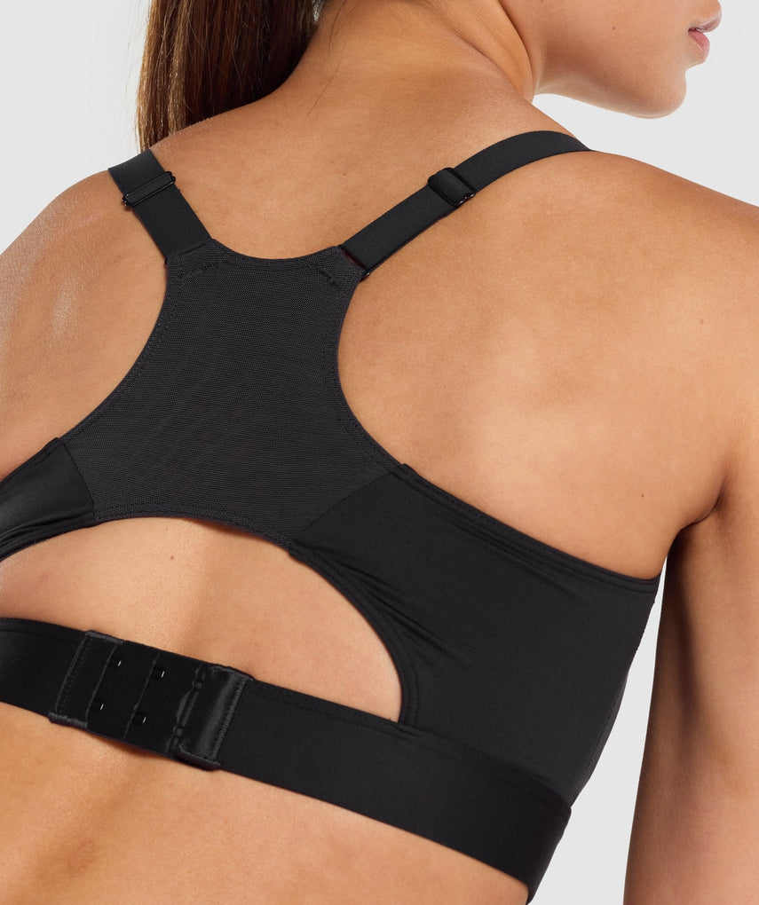 GYMSHARK RACER BACK BLACK LIEMENĖLĖ