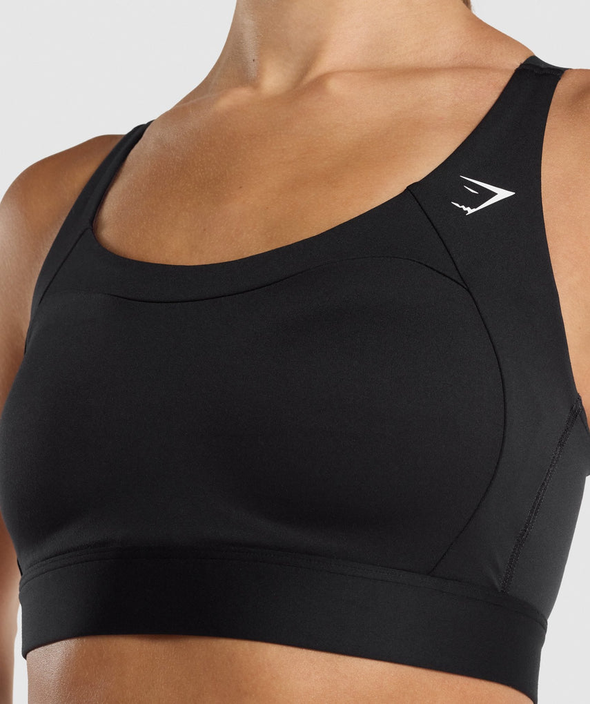 GYMSHARK RACER BACK BLACK LIEMENĖLĖ
