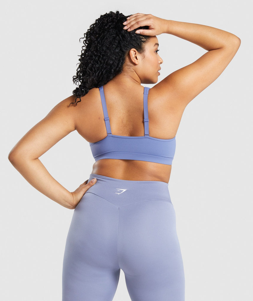 GYMSHARK SCOOP NECK SPORTS BLUE LIEMENĖLĖ