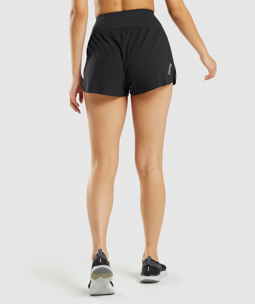 GYMSHARK SPEED BLACK ŠORTAI