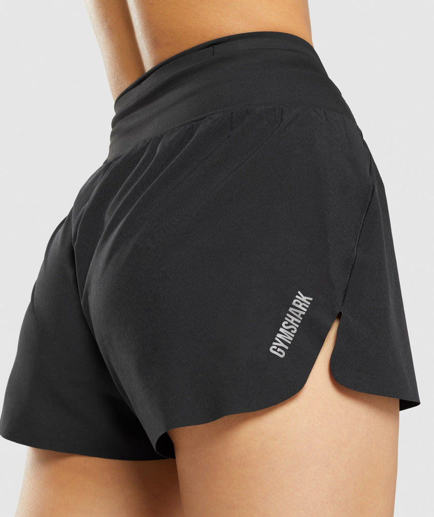 GYMSHARK SPEED BLACK ŠORTAI