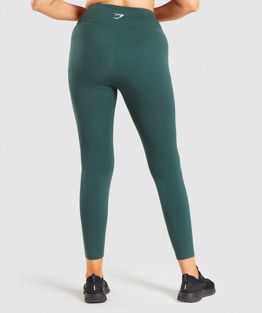 GYMSHARK TRAINING FULL LENGTH DARK GREEN TAMPRĖS