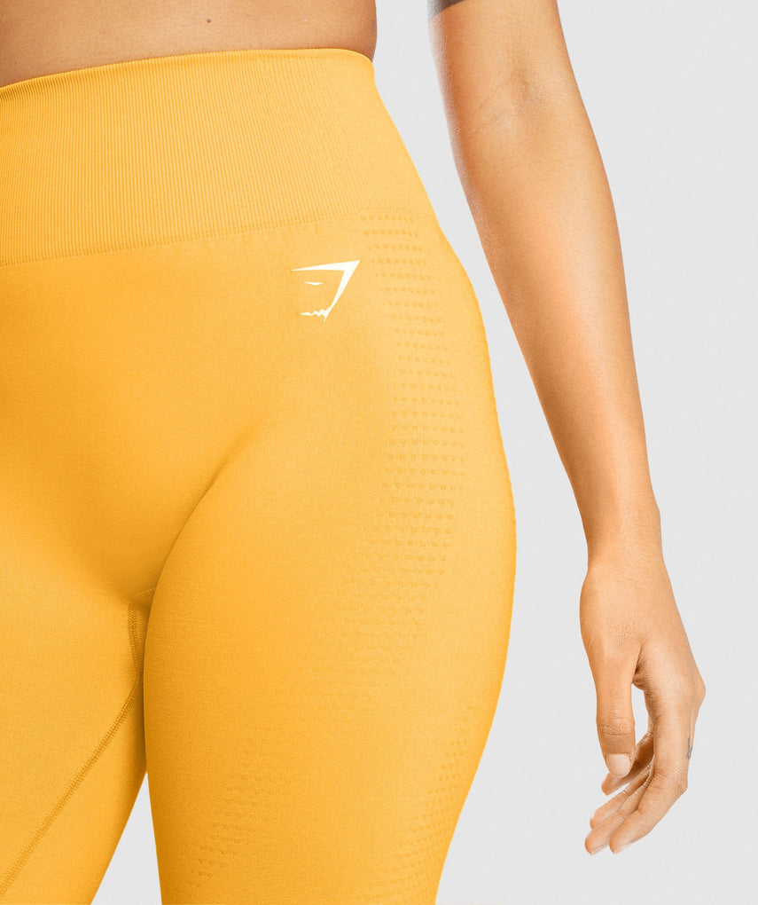 GYMSHARK VITAL SEAMLESS SUN YELLOW TAMPRĖS