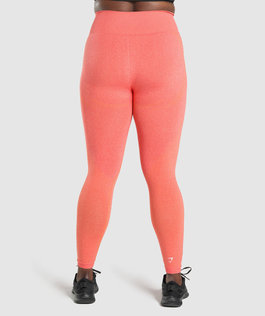 GYMSHARK VITAL SEAMLESS NEON PINK TAMPRĖS