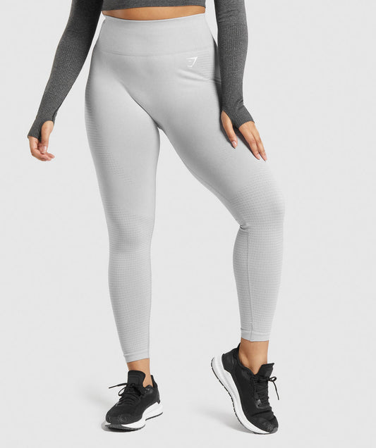GYMSHARK VITAL SEAMLESS LIGHT GREY TAMPRĖS