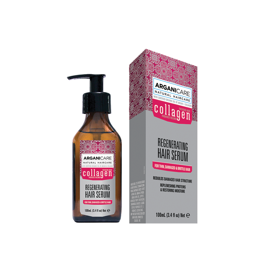 ARGANICARE Collagen - Plaukų serumas su kolagenu 100ml