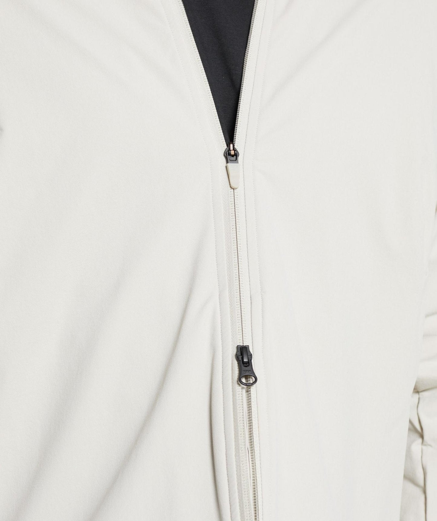 GYMSHARK STUDIO JACKET CREAM/GREY STRIUKĖ