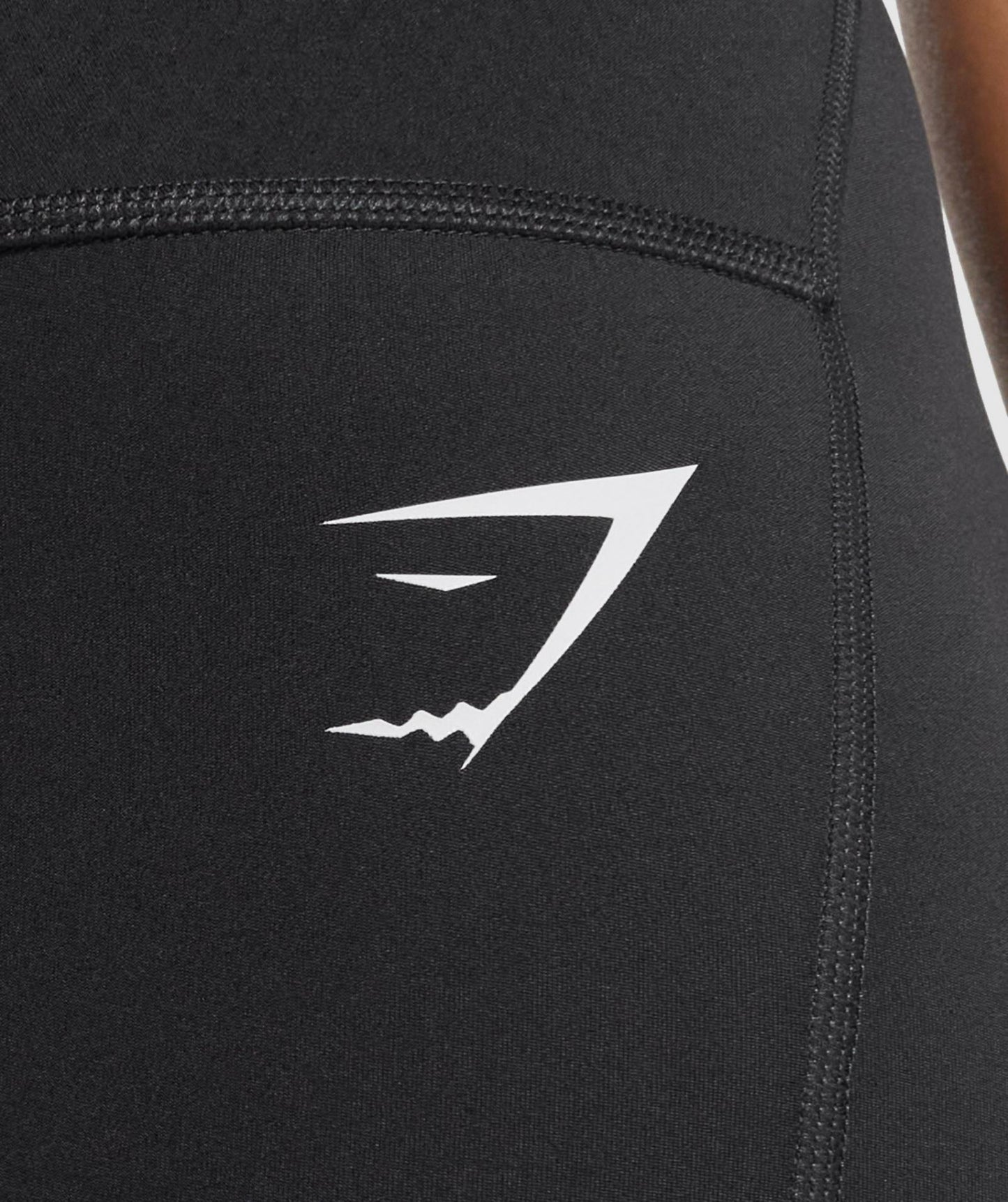 GYMSHARK GS POWER SUPPORT SHORTS BLACK ŠORTAI