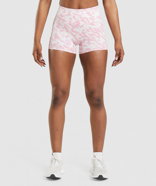 GYMSHARK TRAINING BABY PINK MIX ŠORTAI