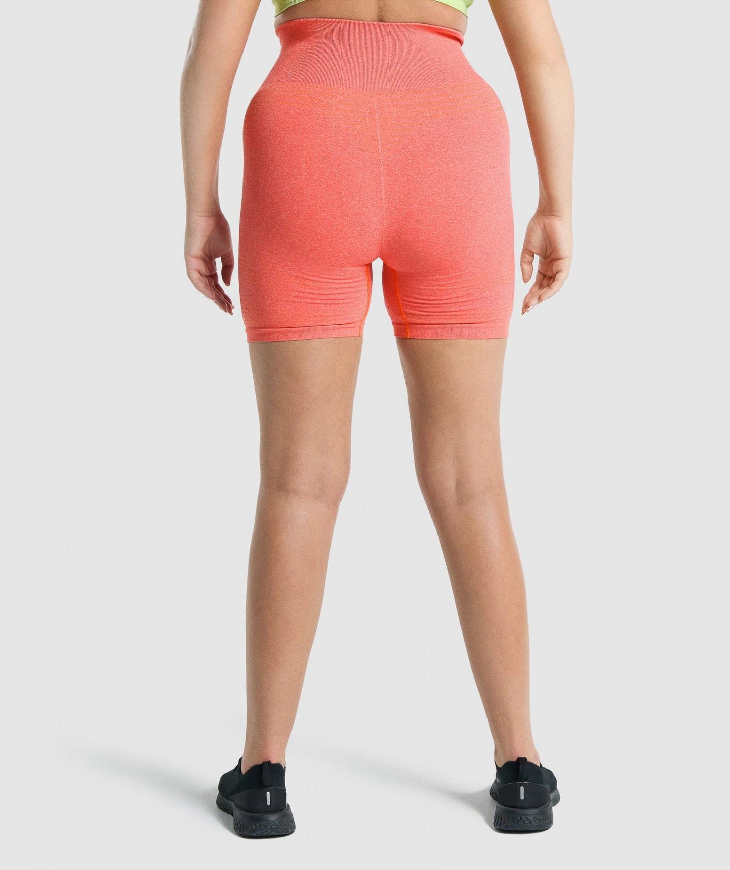 GYMSHARK VITAL SEAMLESS 2.0 CORAL ORANGE ŠORTAI