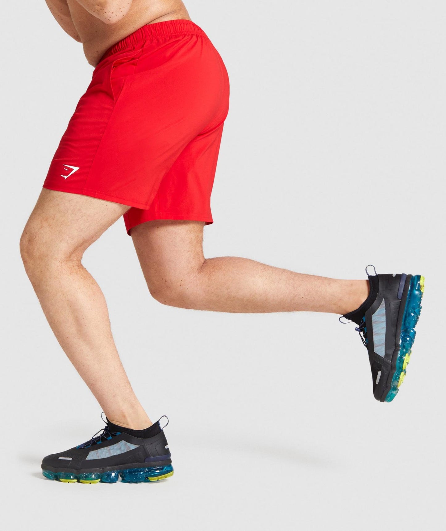 GYMSHARK ARRIVAL RED ŠORTAI
