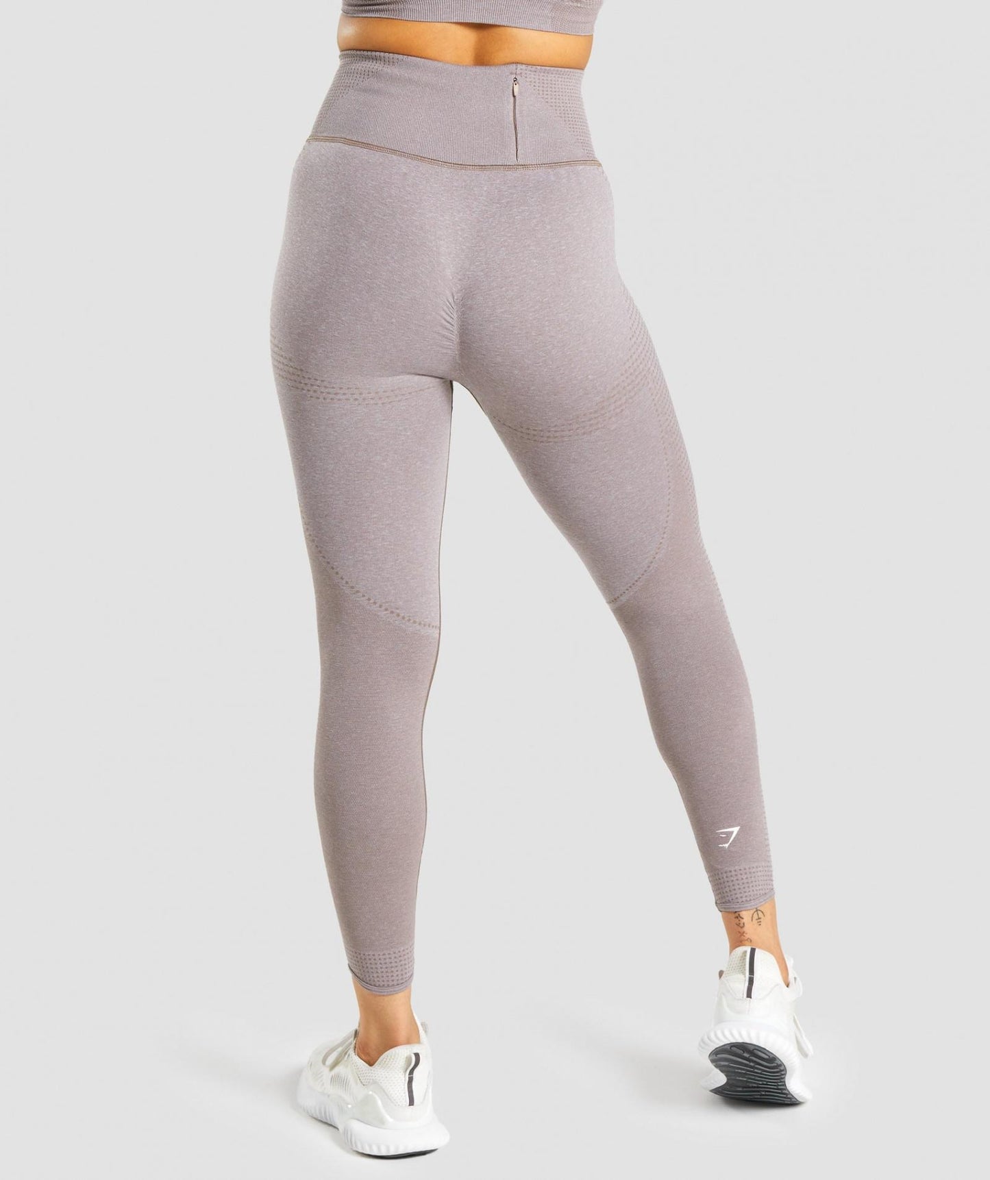 GYMSHARK VITAL RISE SEAMLESS COOKIE BROWN TAMPRĖS