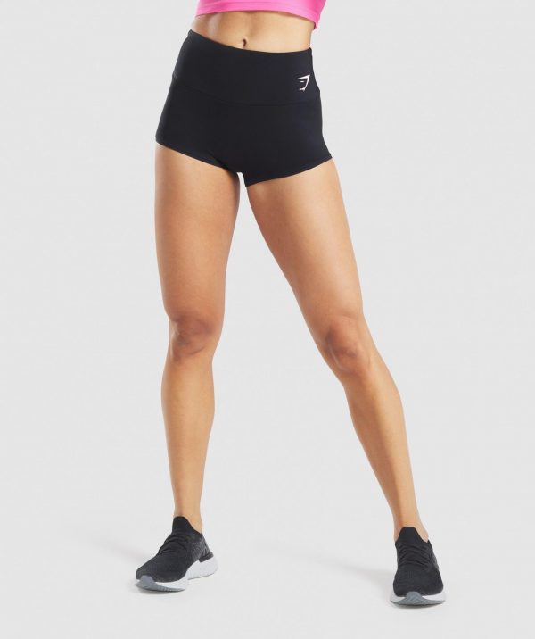GYMSHARK TRAINING SHORT LENGTH BLACK ŠORTAI