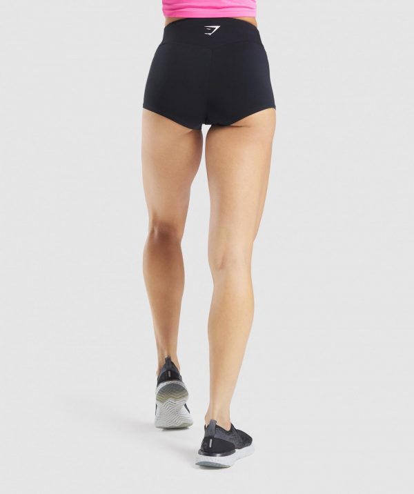 GYMSHARK TRAINING SHORT LENGTH BLACK ŠORTAI