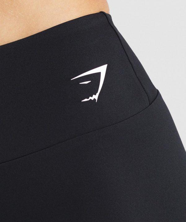 GYMSHARK TRAINING SHORT LENGTH BLACK ŠORTAI