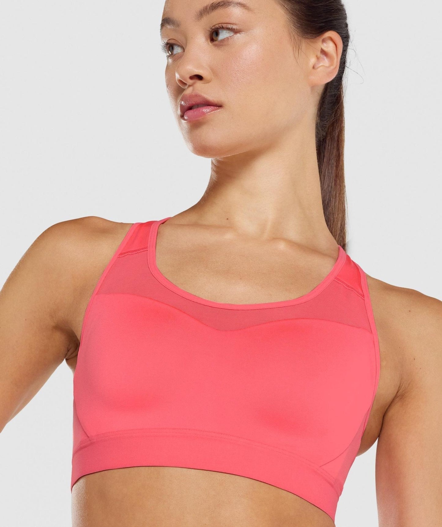 GYMSHARK OPEN BACK TRAINING NEON PINK LIEMENĖLĖ
