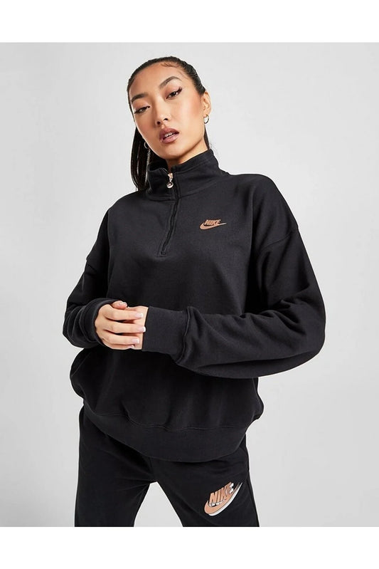 NIKE OVERSIZE BLACK NIKE DO2552-010 DŽEMPERIS