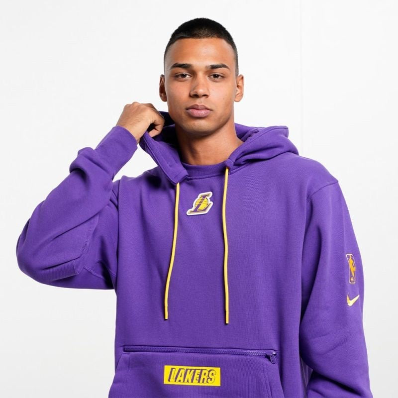 NIKE NBA LAKERS PURPLE/YELLOW DN4706-504 DŽEMPERIS