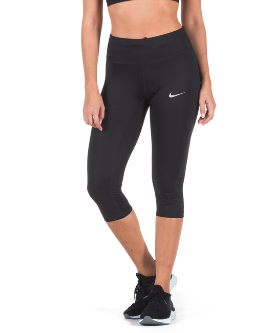 NIKE ESSENTIAL BLACK CAPRI 831652-011 TAMPRĖS