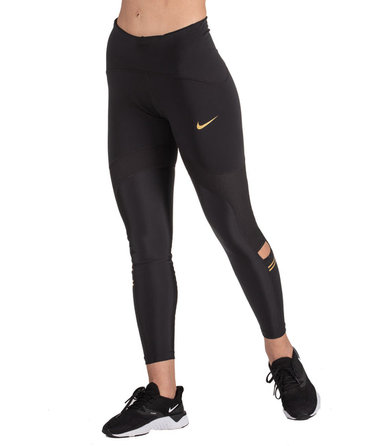 NIKE SPEED TIGHT FIT BLACK GOLDEN CI9930-010 TAMPRĖS