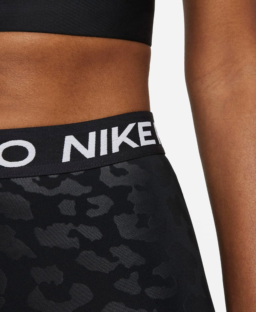 NIKE PRO LEOPARD BLACK 7/8 DD6323-010 TAMPRĖS